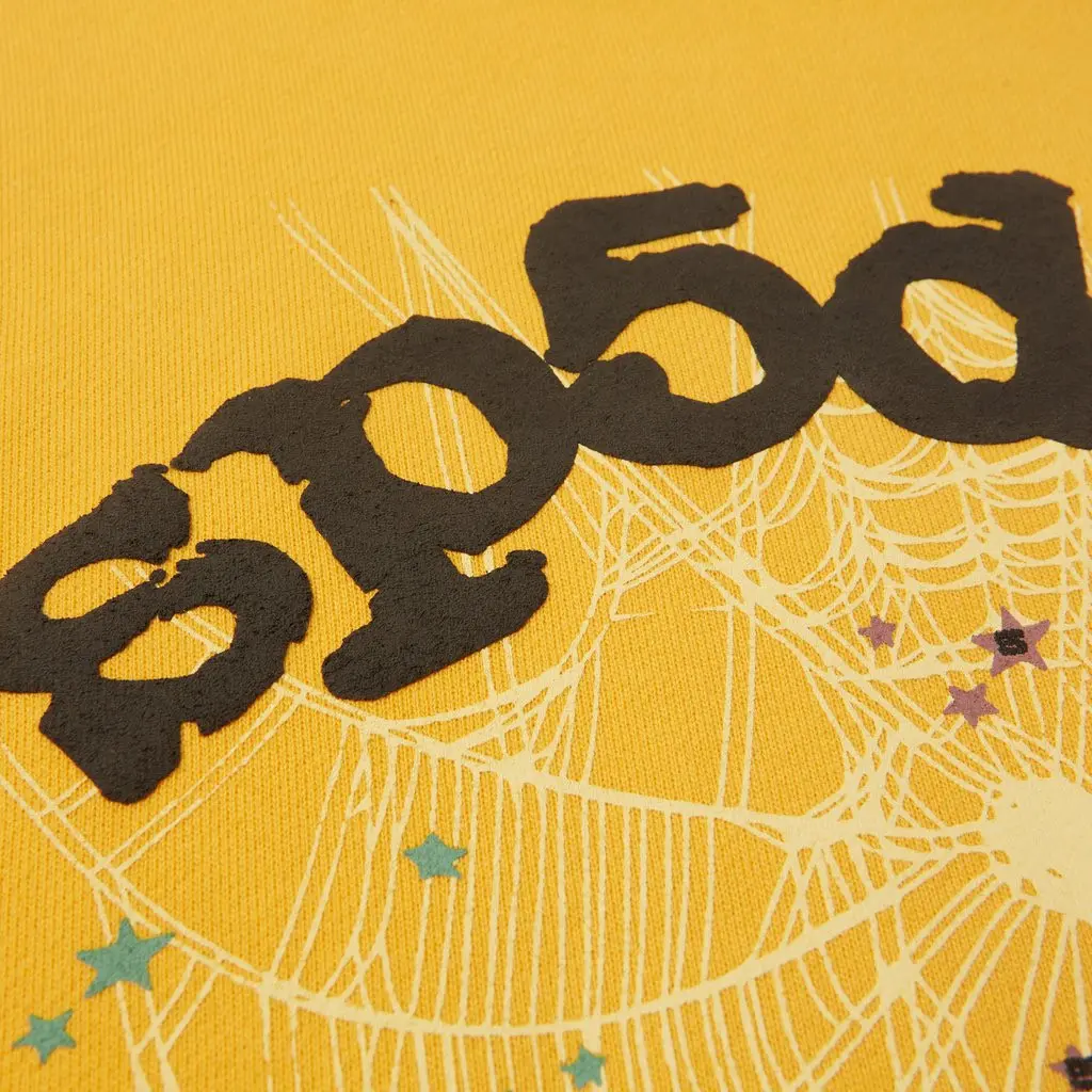 Sp5der Websuit Hoodie Yellow