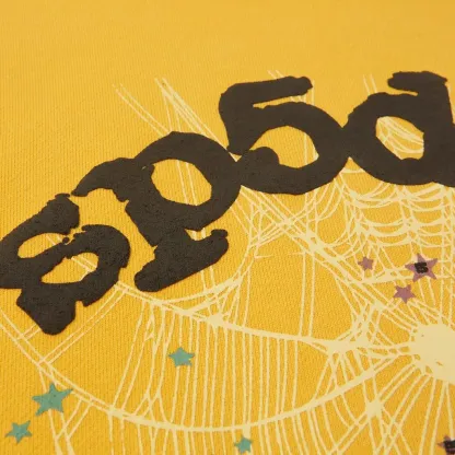 Sp5der Websuit Hoodie Yellow