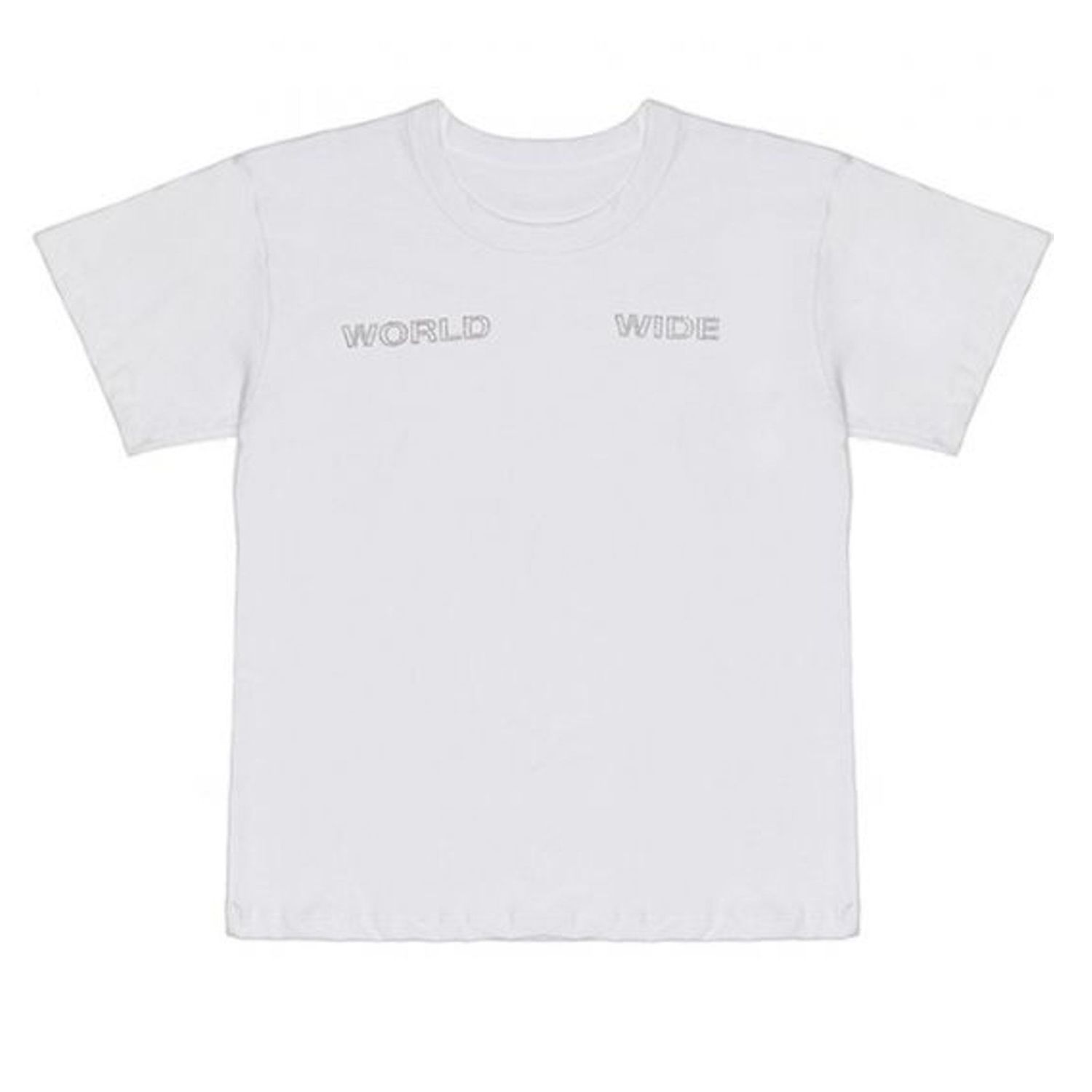 Sp5der Wide T-shirt White