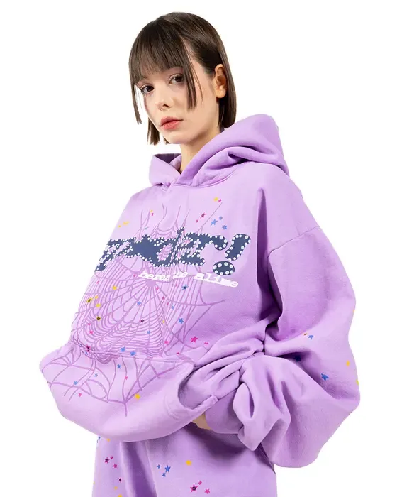 Sp5der Acai Tracksuit Purple