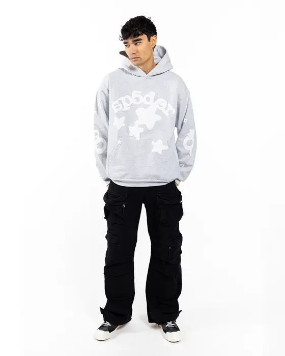 Sp5der Beluga Tracksuit Heather Grey