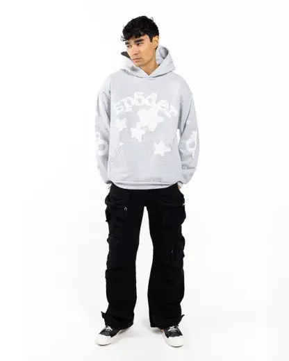 Sp5der Beluga Tracksuit Heather Grey