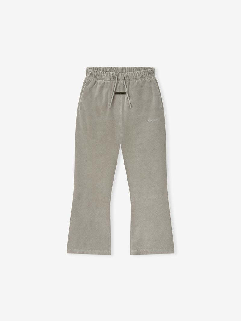 Kids Velour Flare Sweatpant