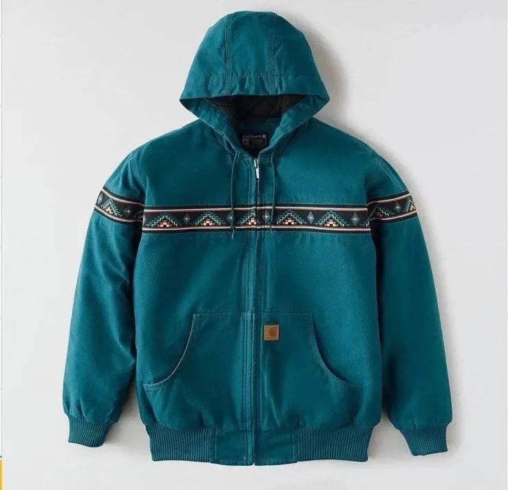 New with Tags: Carhartt Montana Jacket 50th Anniversary Southwest Aztec Sz Med