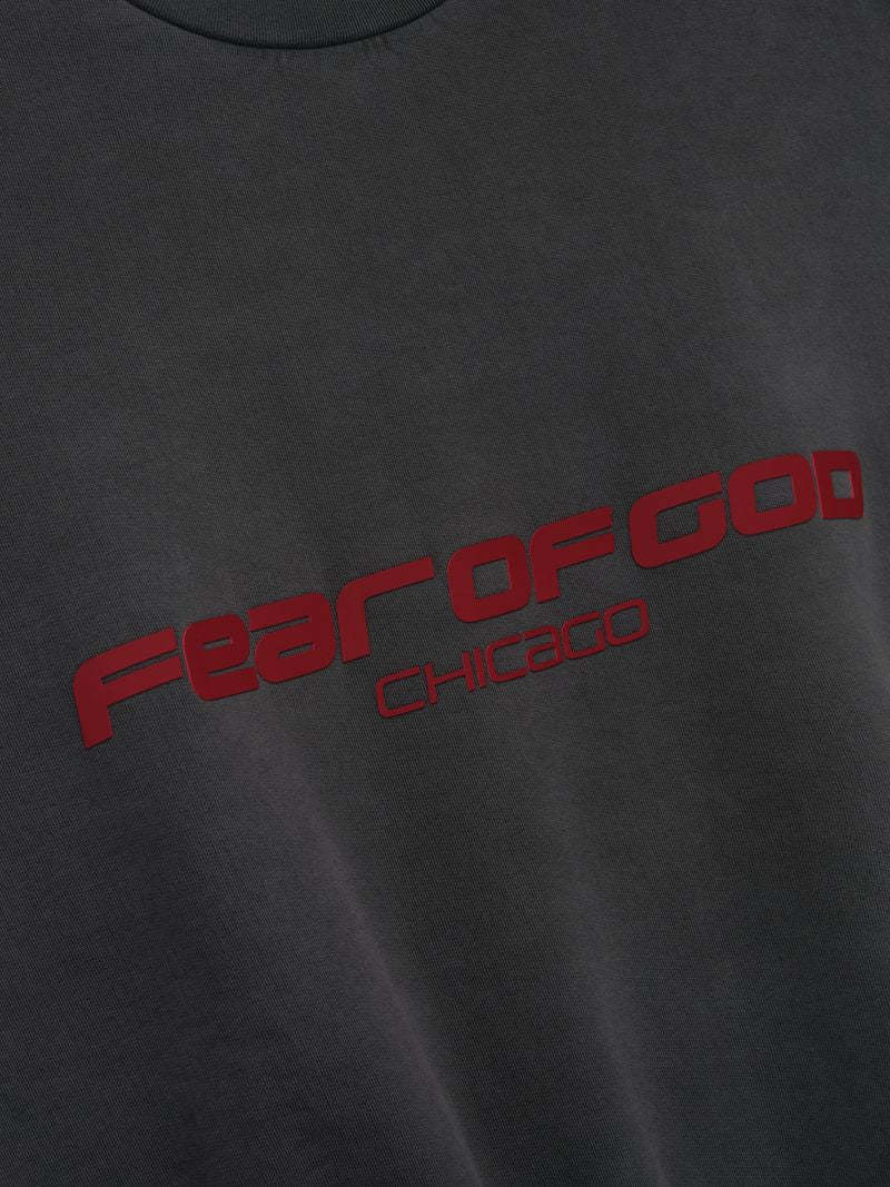 Chicago Heavy Fleece Cropped Sweatshirt