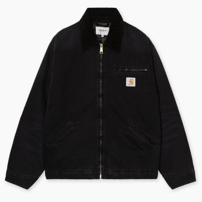   WIP OG Detroit Jacket Dearborn Canvas Stone Black/Black