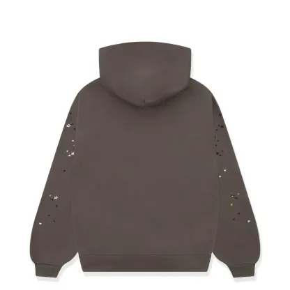 Sp5der Punk V2 Hoodie Slate Grey