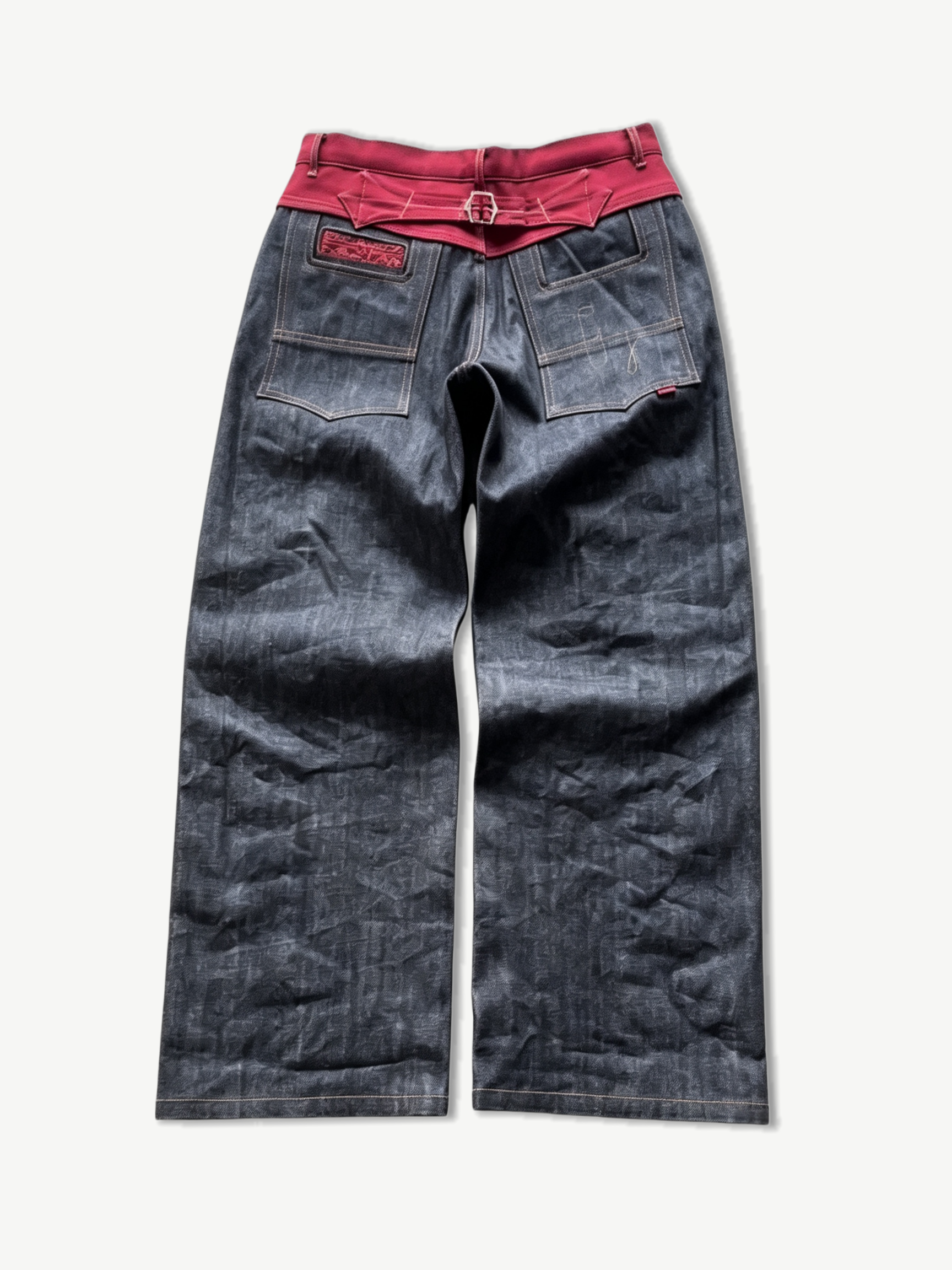 RED/CHARCOAL HYBRIDS PANTS