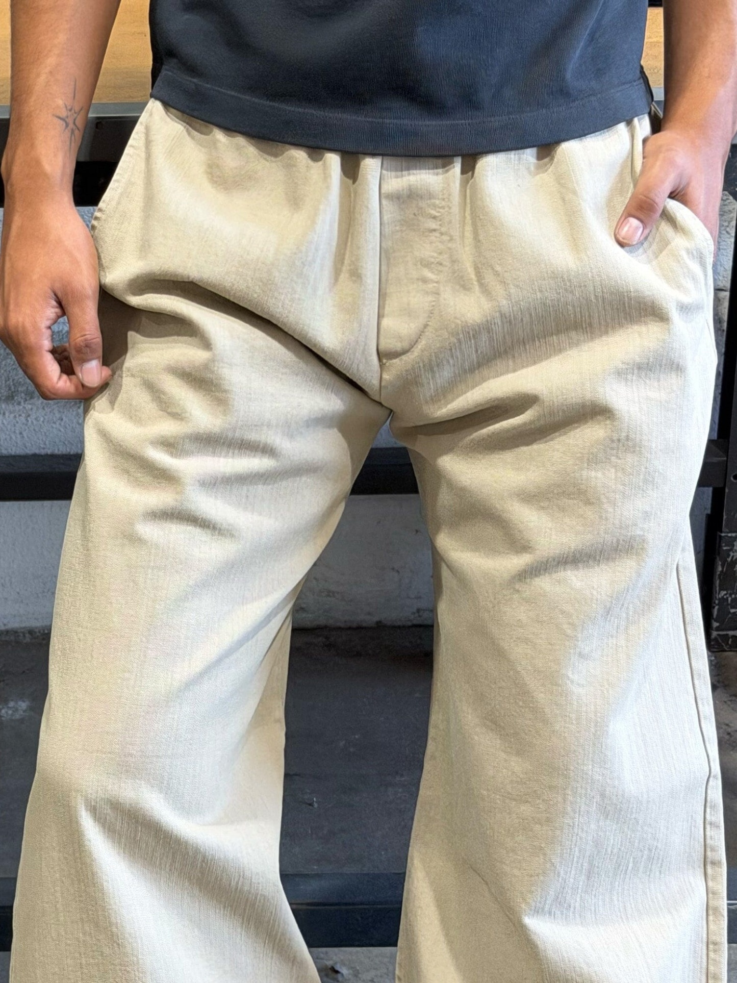 JAPANESE MALIBU TWILL PANTS-CotoRil