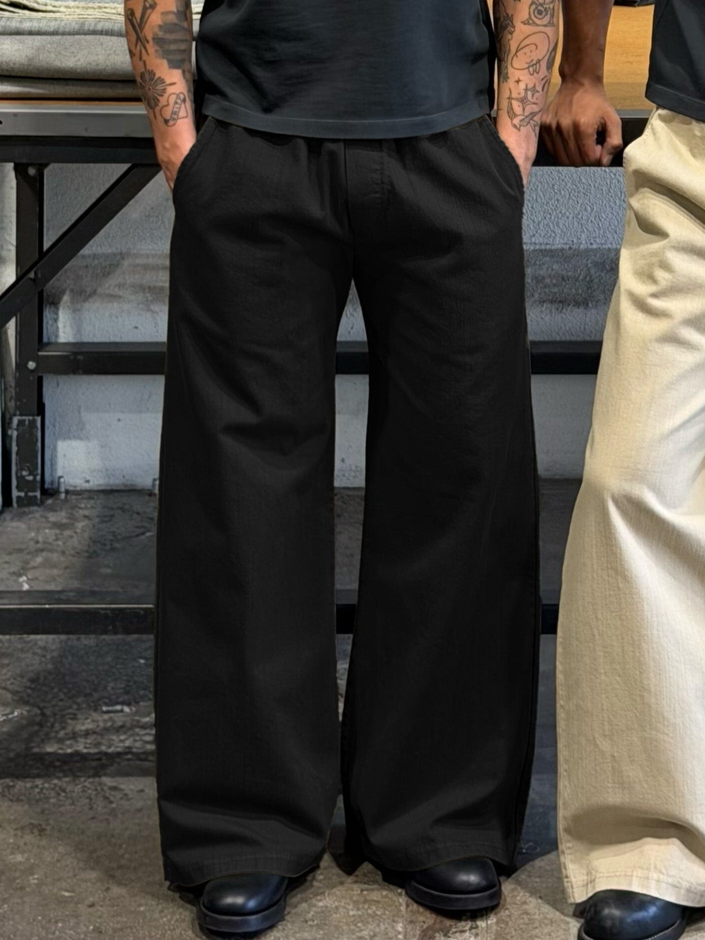 JAPANESE MALIBU TWILL PANTS-CotoRil