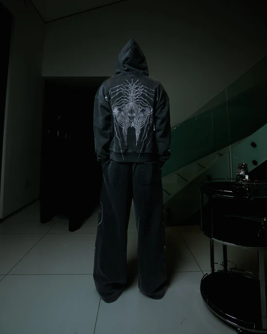 “AOT” ZIP-UP (STONE)