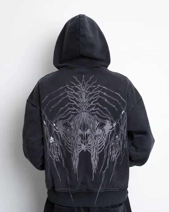 “AOT” ZIP-UP (STONE)
