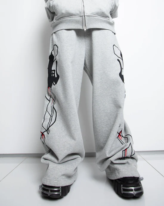 “AOT” SWEATS (GREY)