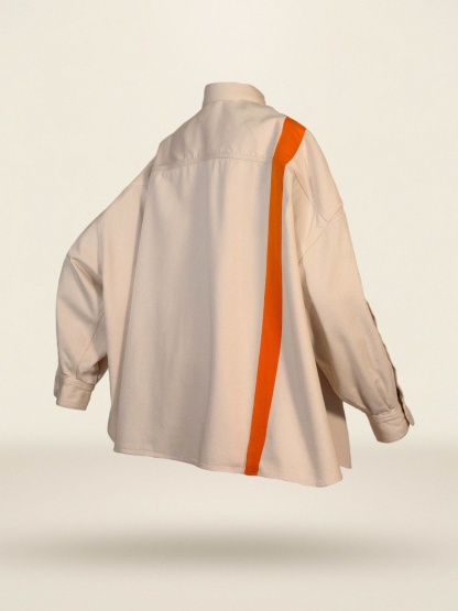 COLOR-BLOCK SHIRT-CotoRil