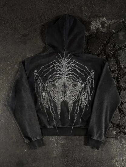 “AOT” ZIP-UP (STONE)