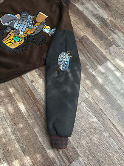 DIO-THE WORLD VARSITY JACKET