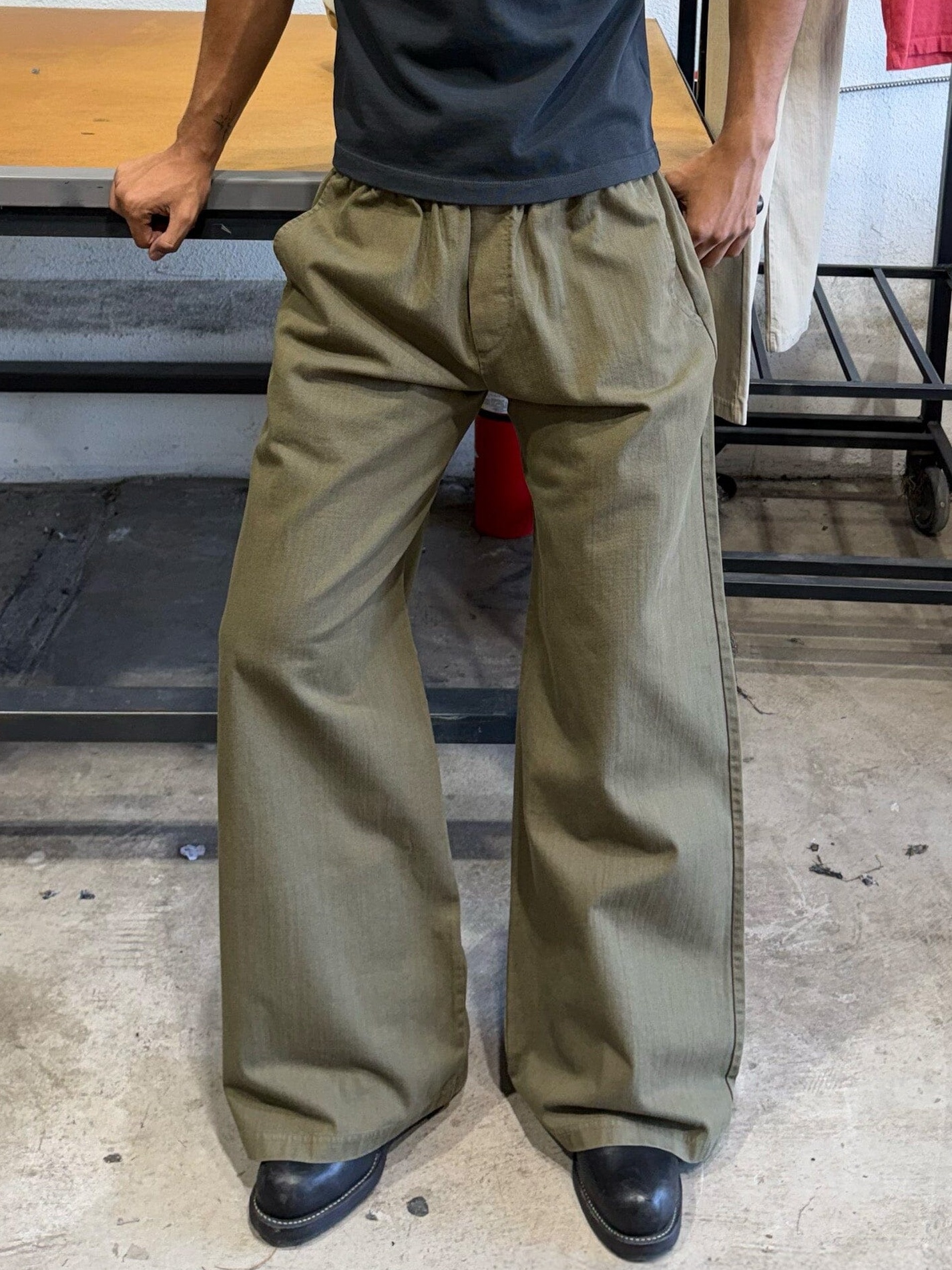 JAPANESE MALIBU TWILL PANTS-CotoRil