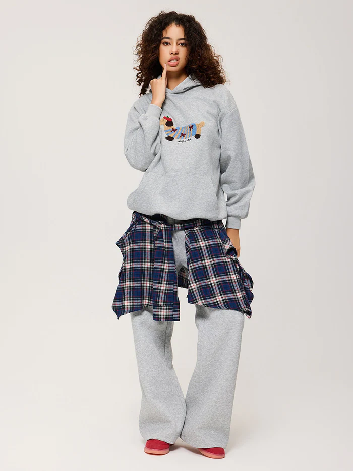 Eden Cartoon Dachshund Hoodie