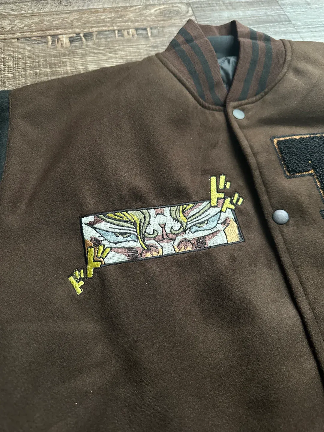 DIO-THE WORLD VARSITY JACKET