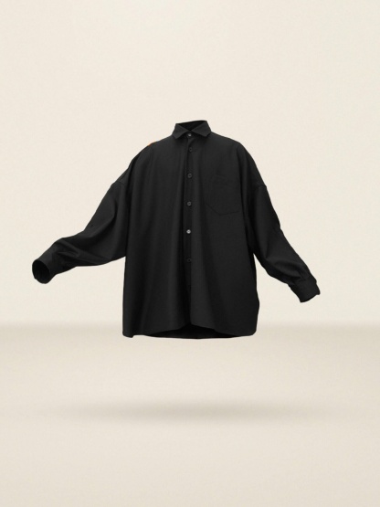 COLOR-BLOCK SHIRT-CotoRil