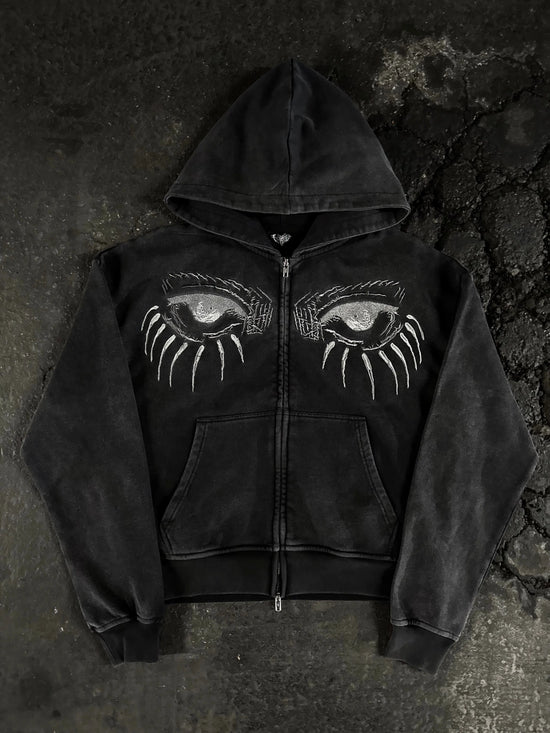 “AOT” ZIP-UP (STONE)