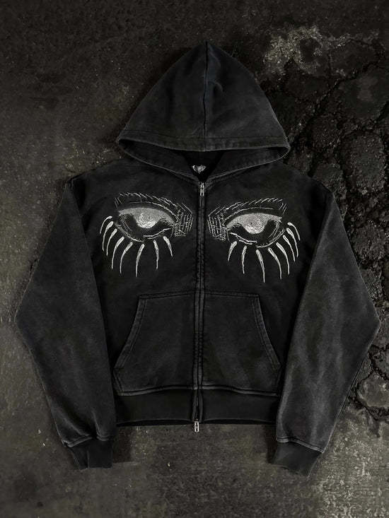 “AOT” ZIP-UP (STONE)