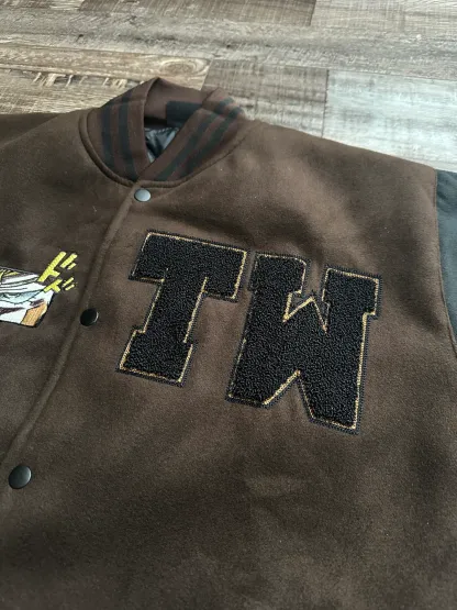 DIO-THE WORLD VARSITY JACKET