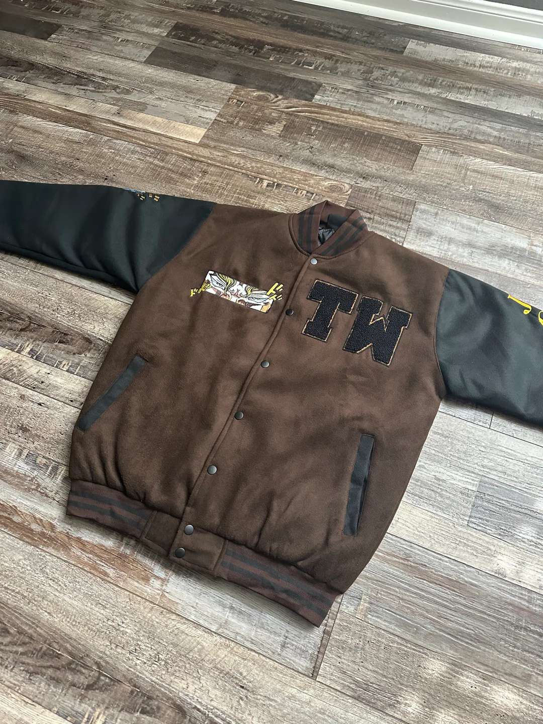 DIO-THE WORLD VARSITY JACKET