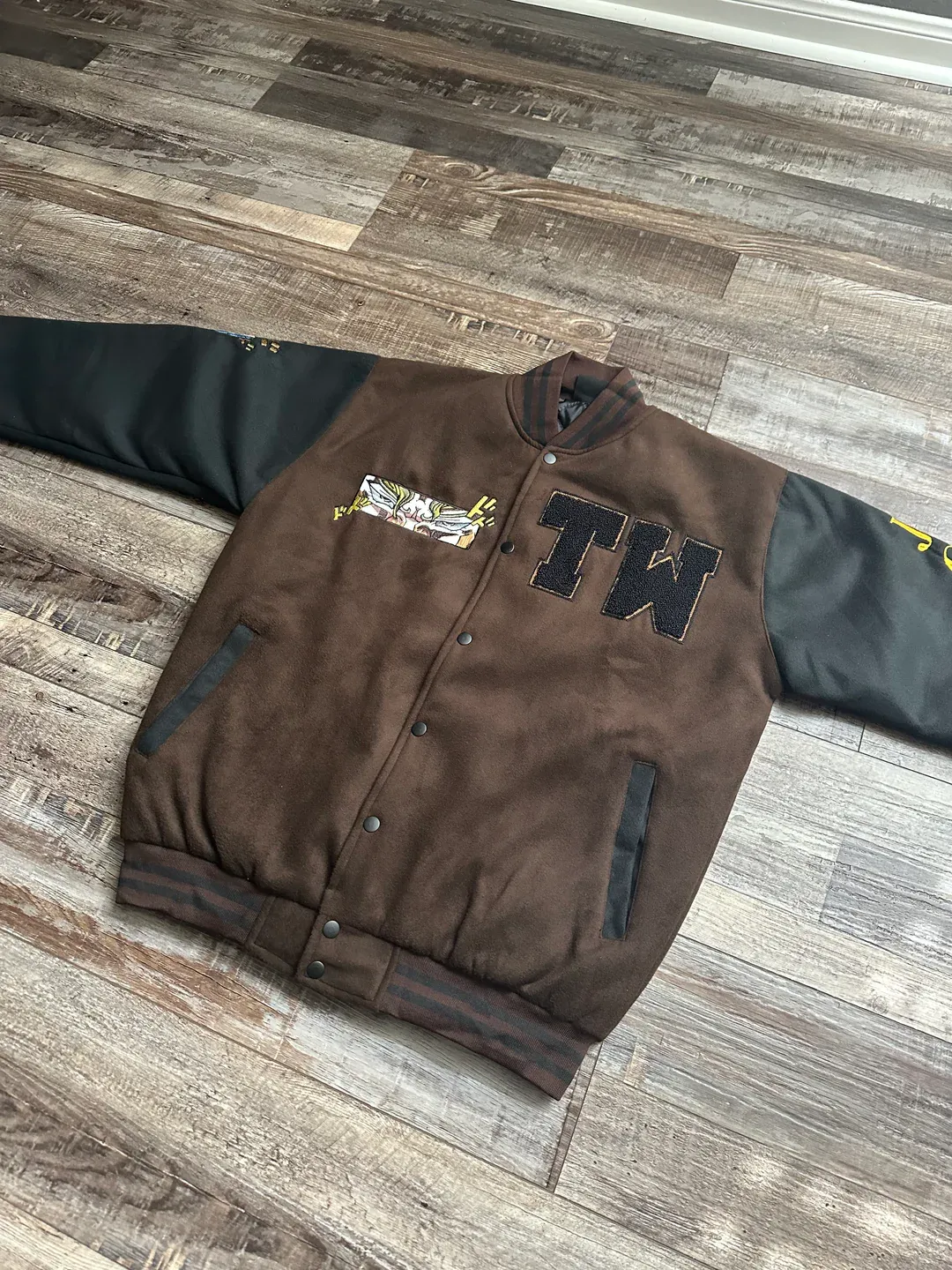 DIO-THE WORLD VARSITY JACKET