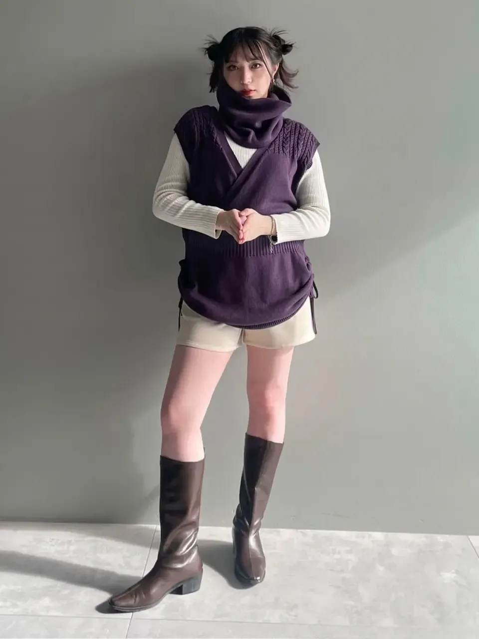 CHOSO INSPIRED KNITTED VEST