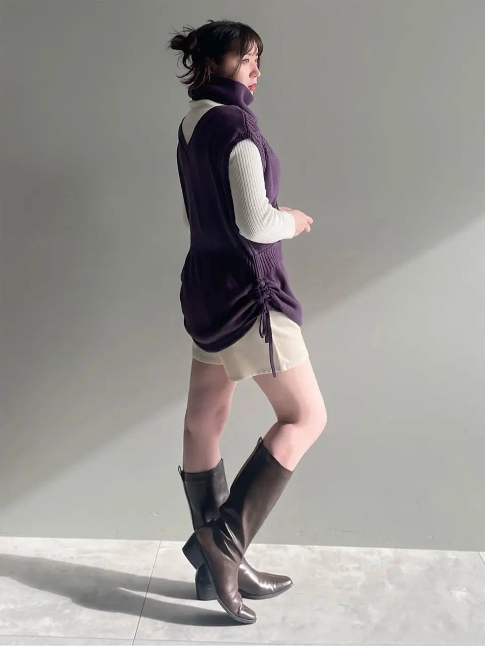 CHOSO INSPIRED KNITTED VEST