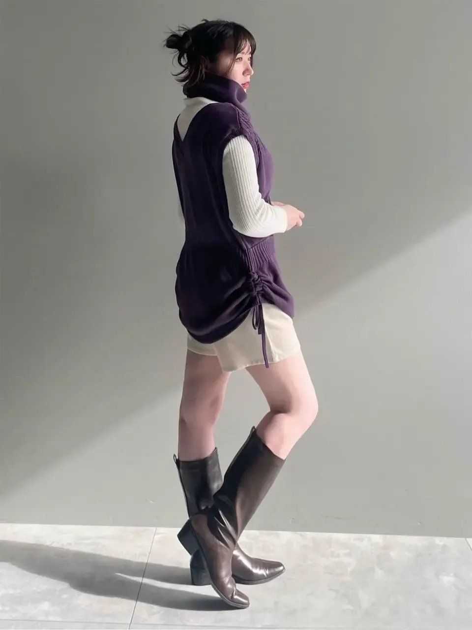 CHOSO INSPIRED KNITTED VEST