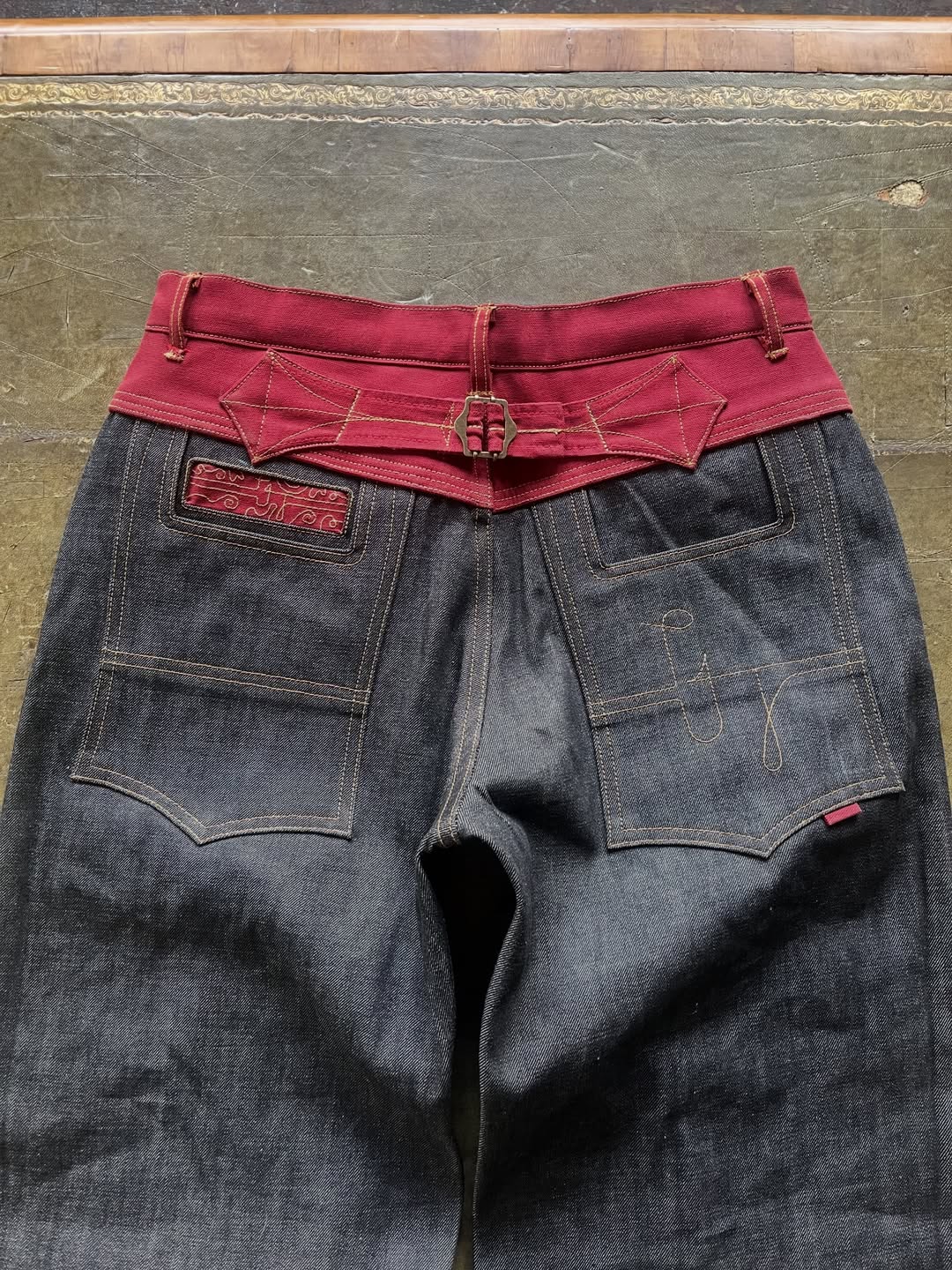 RED/CHARCOAL HYBRIDS PANTS