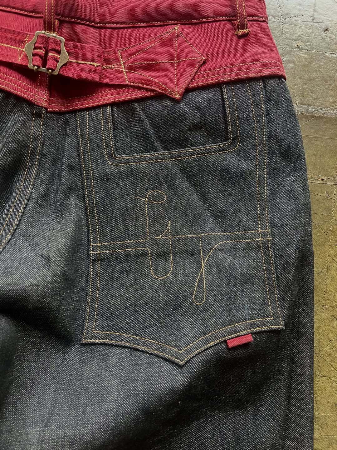 RED/CHARCOAL HYBRIDS PANTS