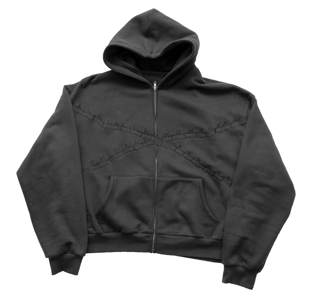 HERO OF HELL ZIP UP + FREE CORD KEYCHAIN