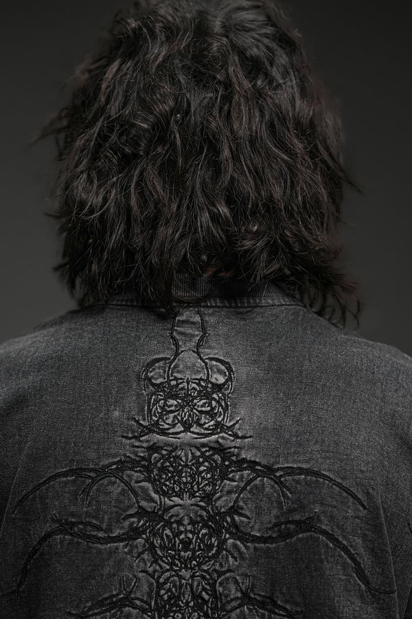 "CENTIPEDE" WASHED TEE