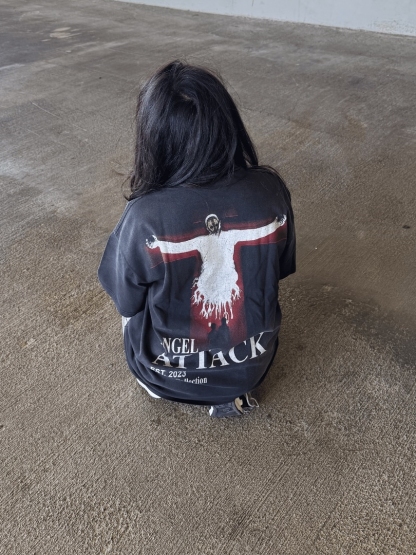 SECOND ANGEL LILITH VINTAGE TEE | EVA