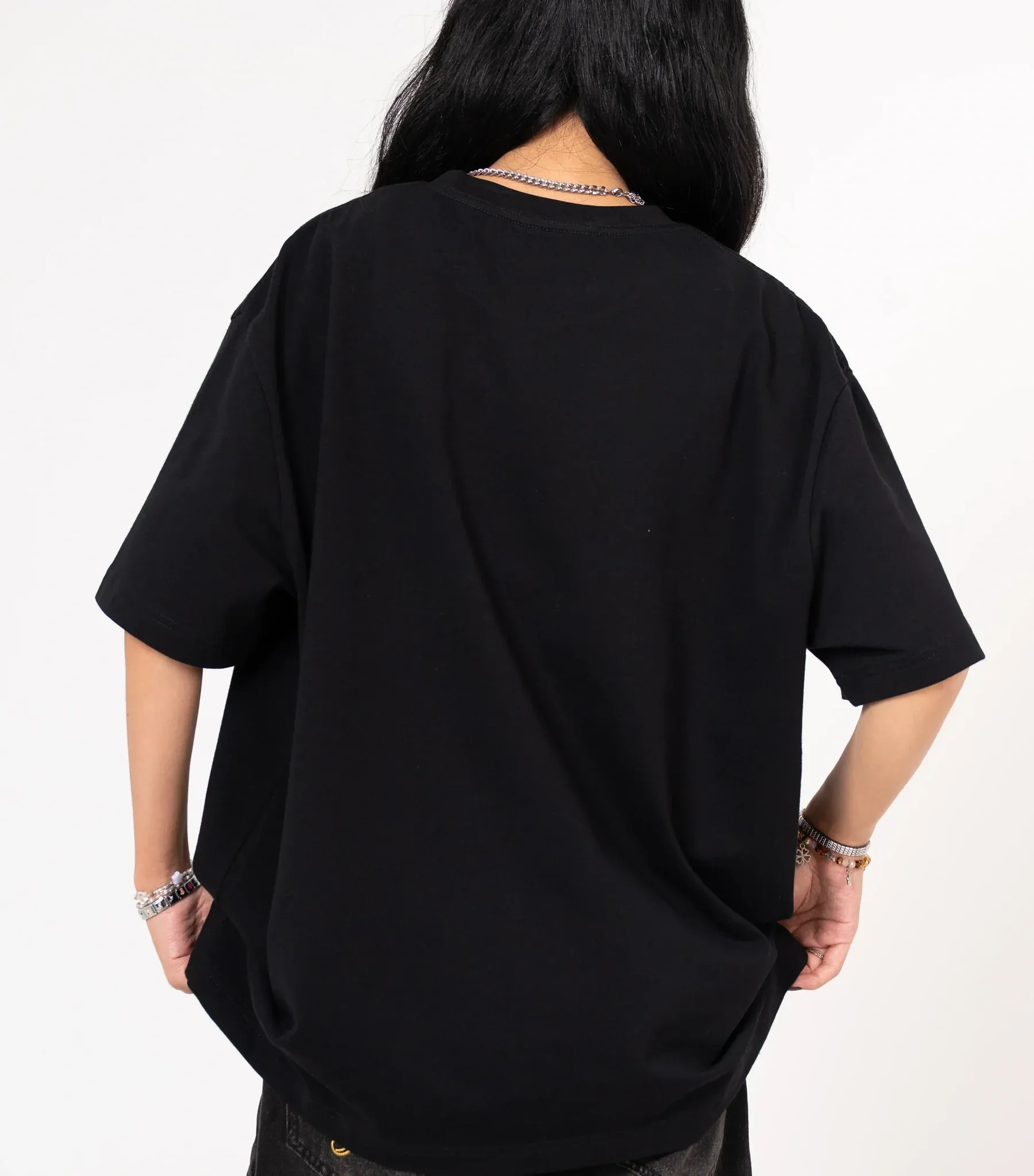 Red-Eyes Front Print Tee