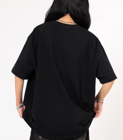 Red-Eyes Front Print Tee