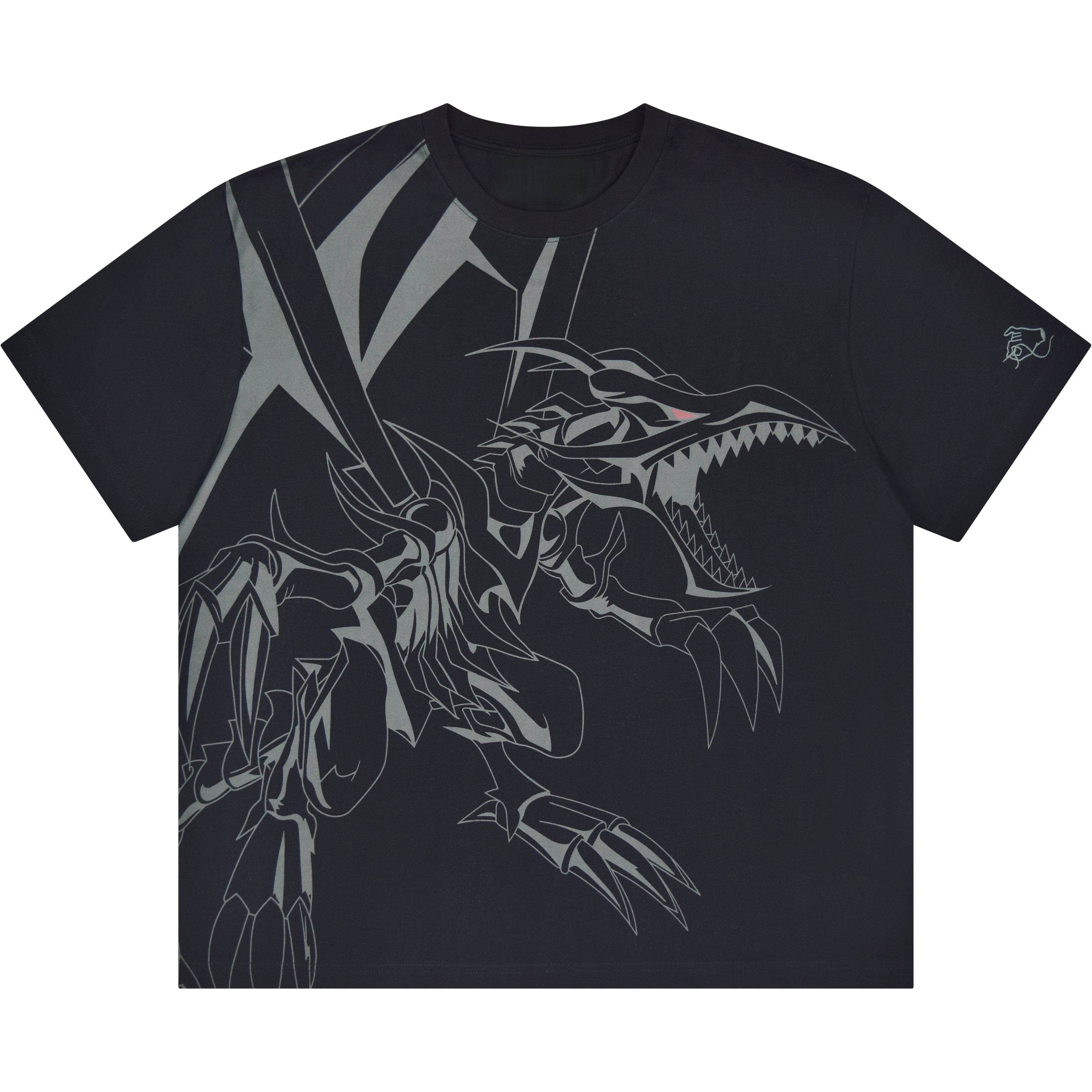 Red-Eyes Front Print Tee