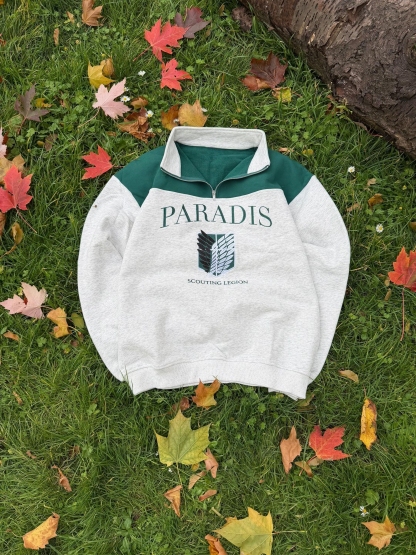 WINGS OF FREEDOM QUARTER ZIP UP