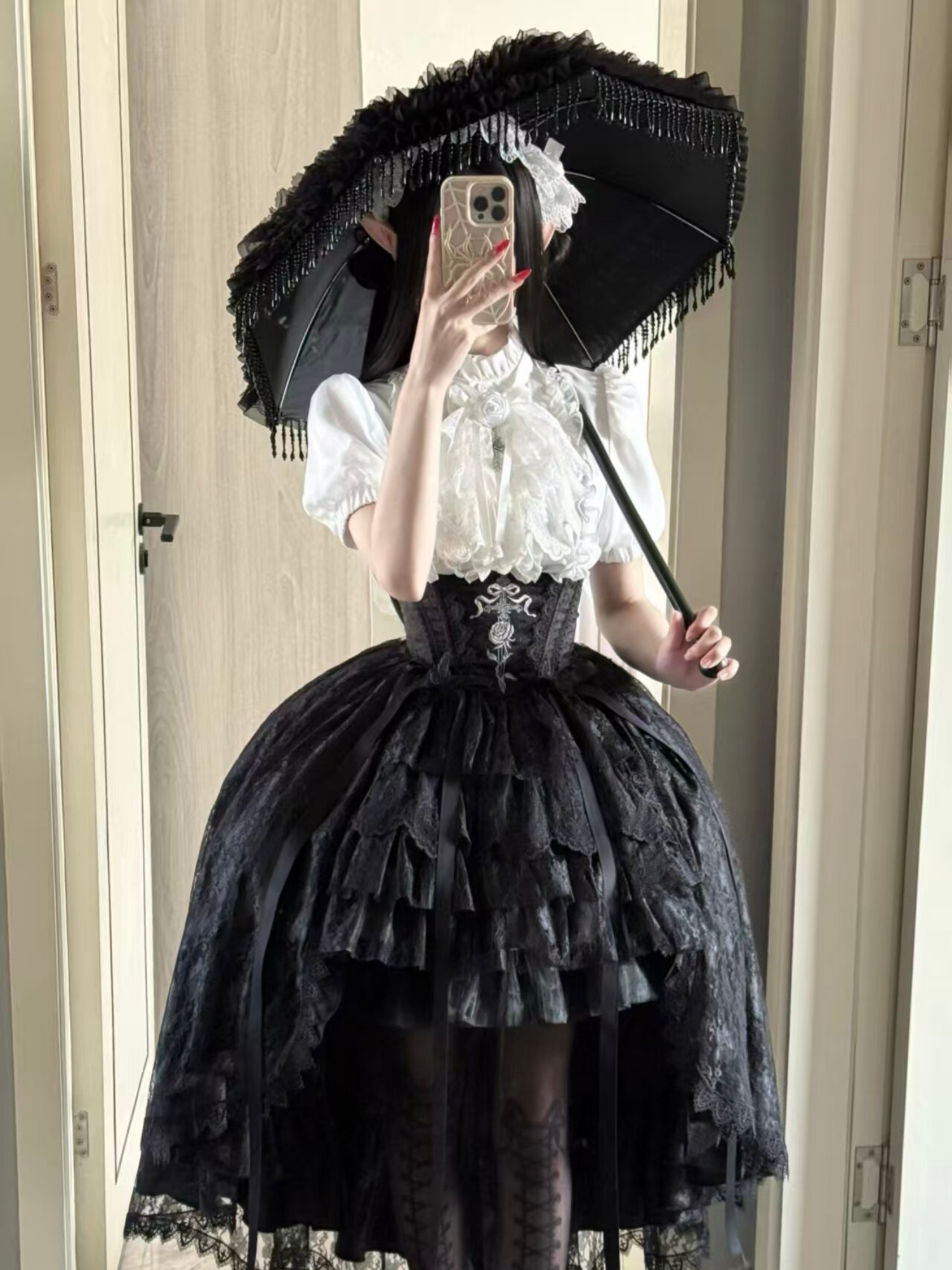 Cross Thorns Gothic Set