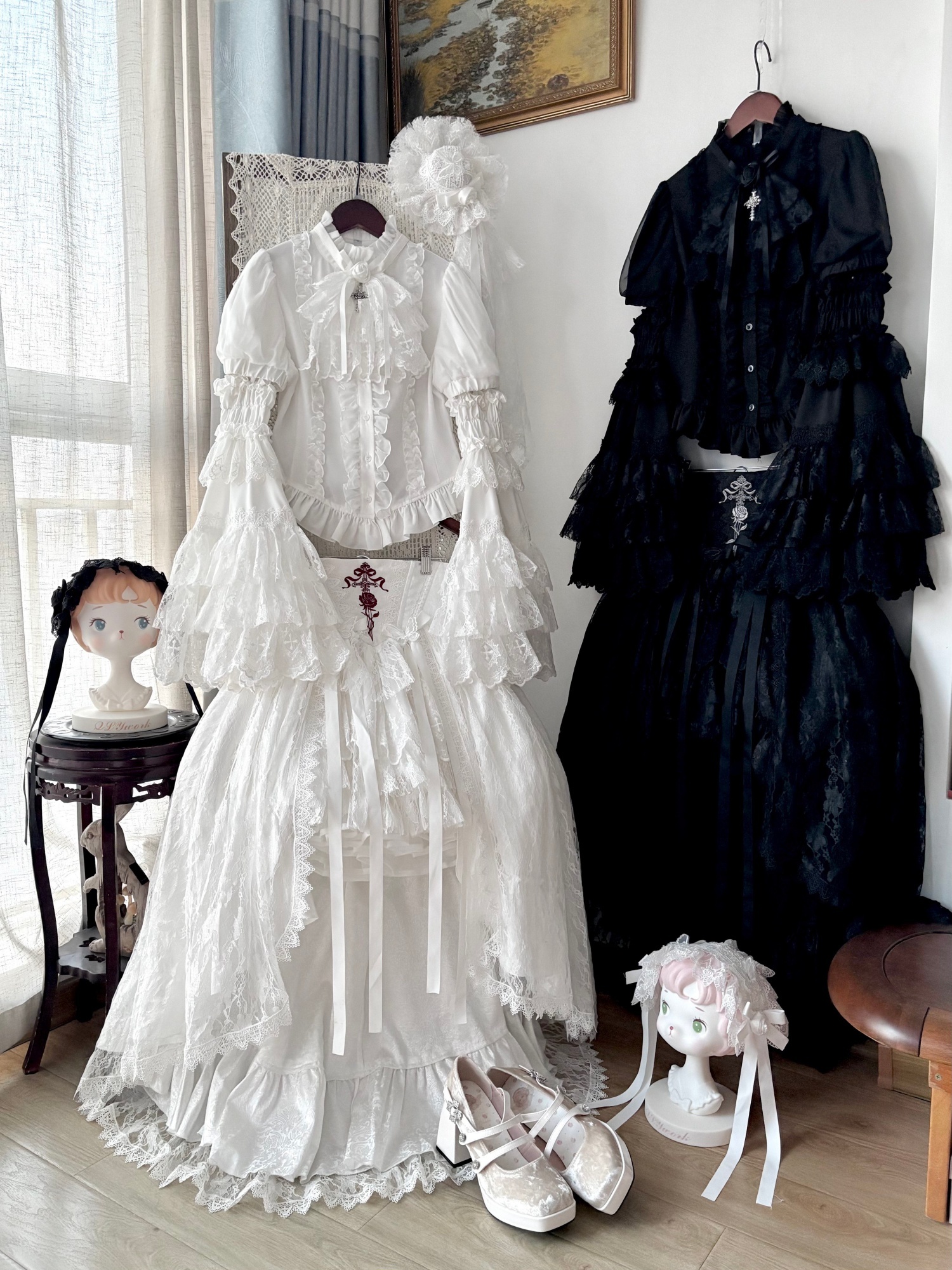 Cross Thorns Gothic Set