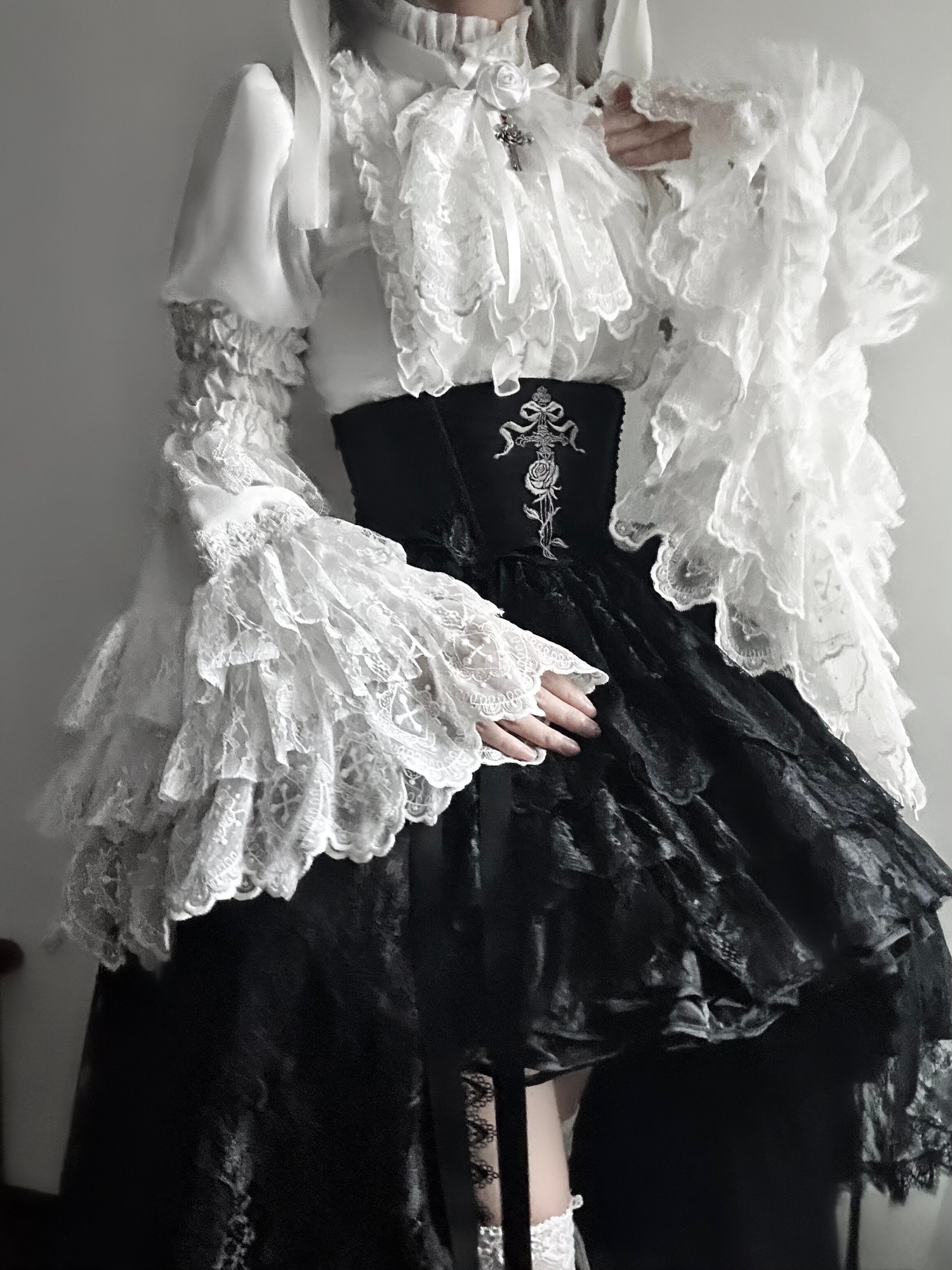 Cross Thorns Gothic Set