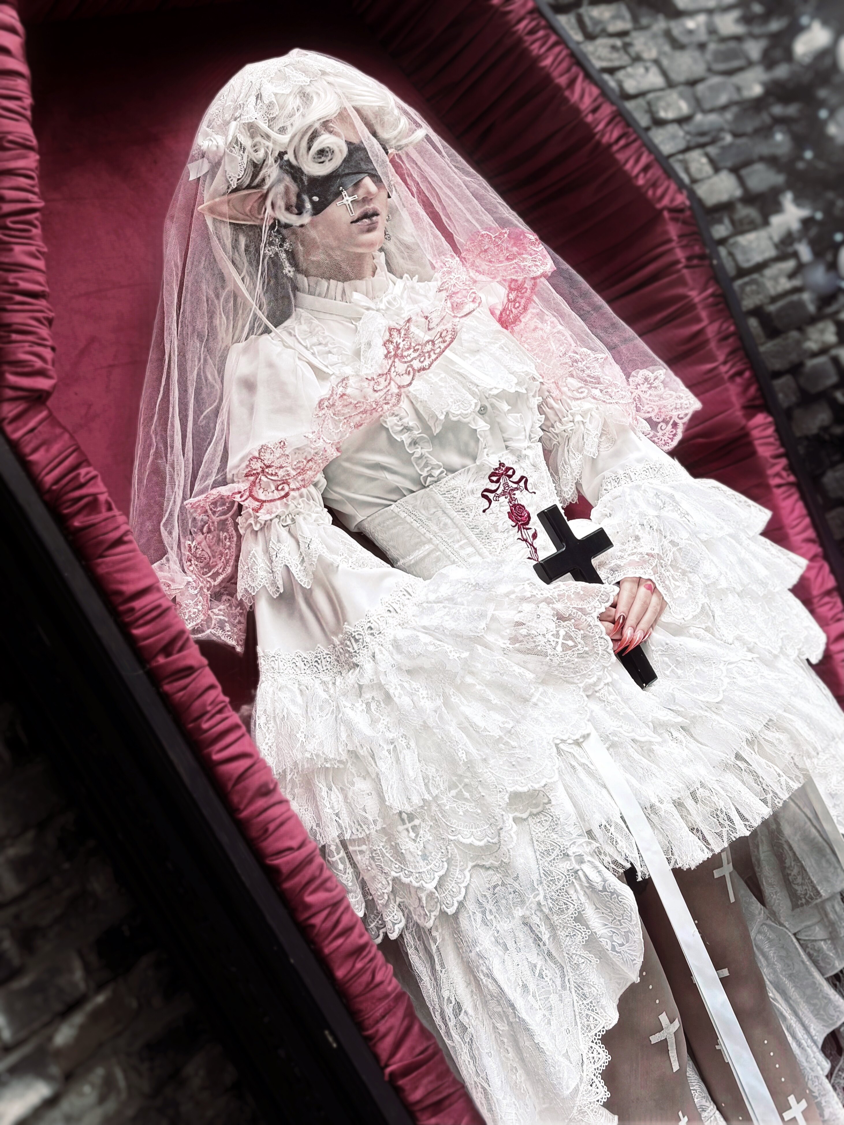 Cross Thorns Gothic Set