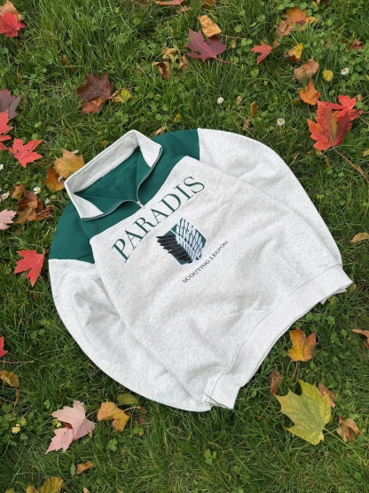 WINGS OF FREEDOM QUARTER ZIP UP