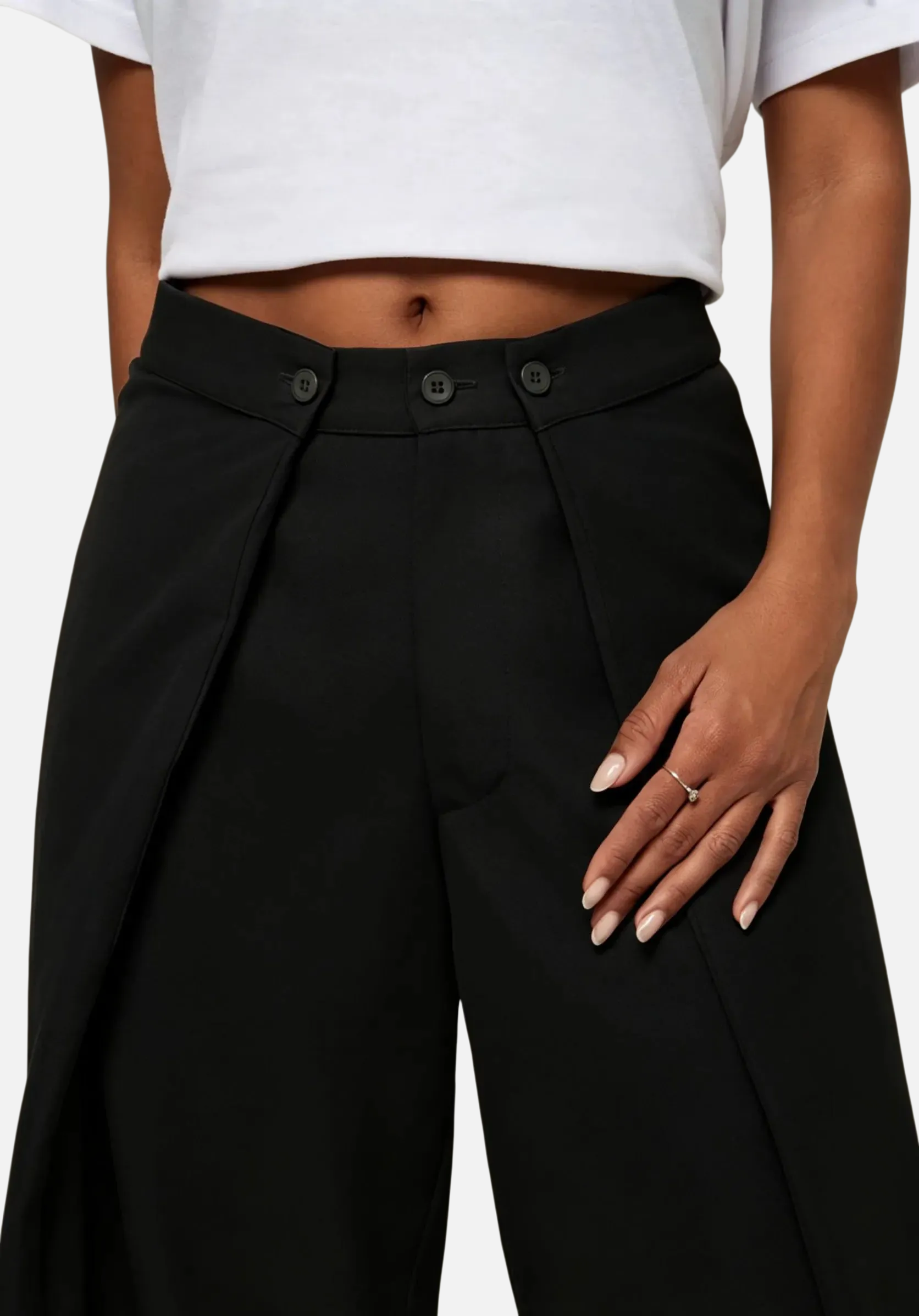 Flex Pleated Pants