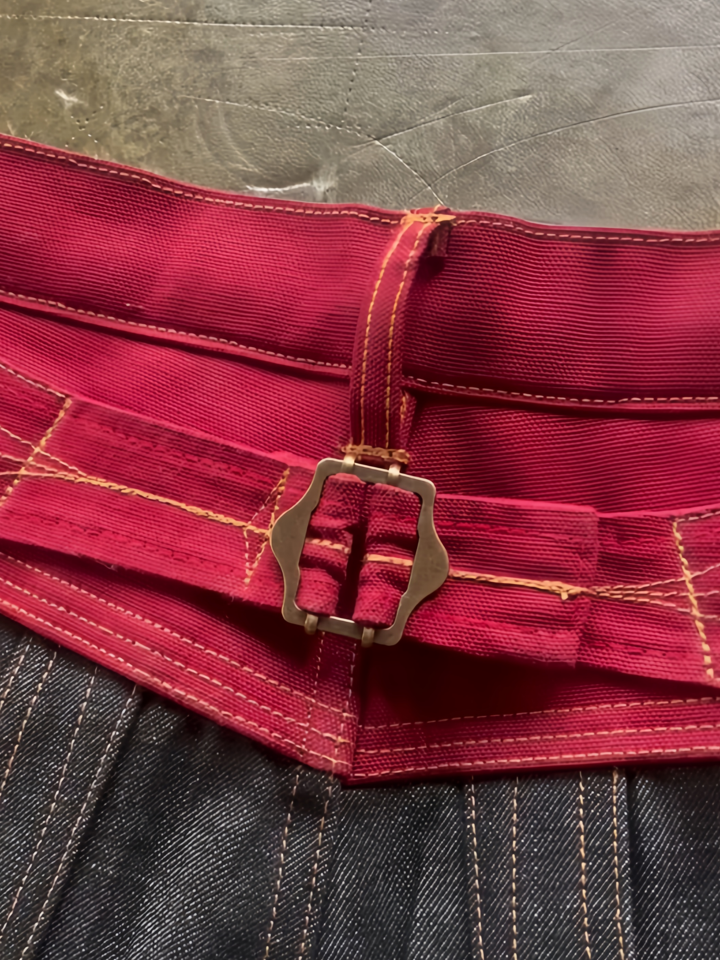 RED/CHARCOAL HYBRIDS PANTS