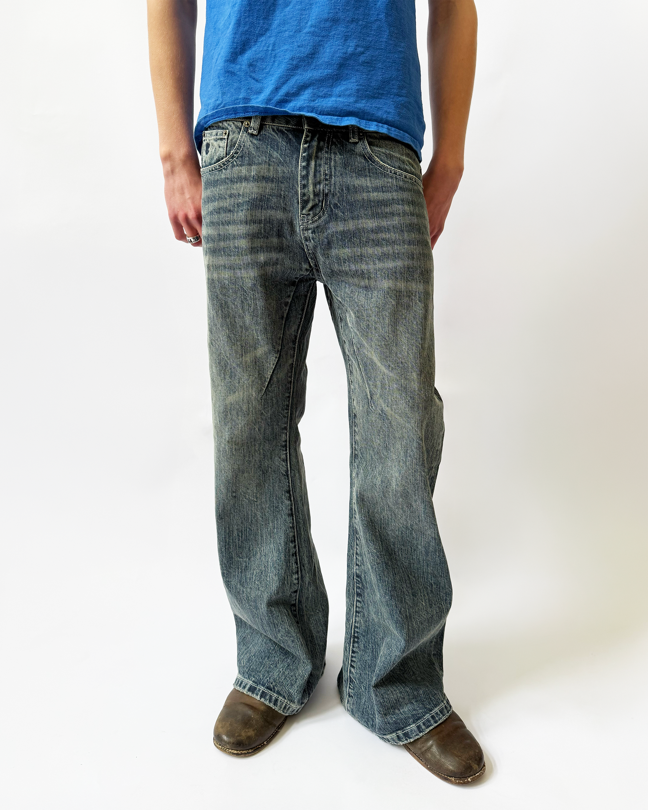 JAPANESE SELVEDGE LOOSE BOOTCUT DENIM-CotoRil