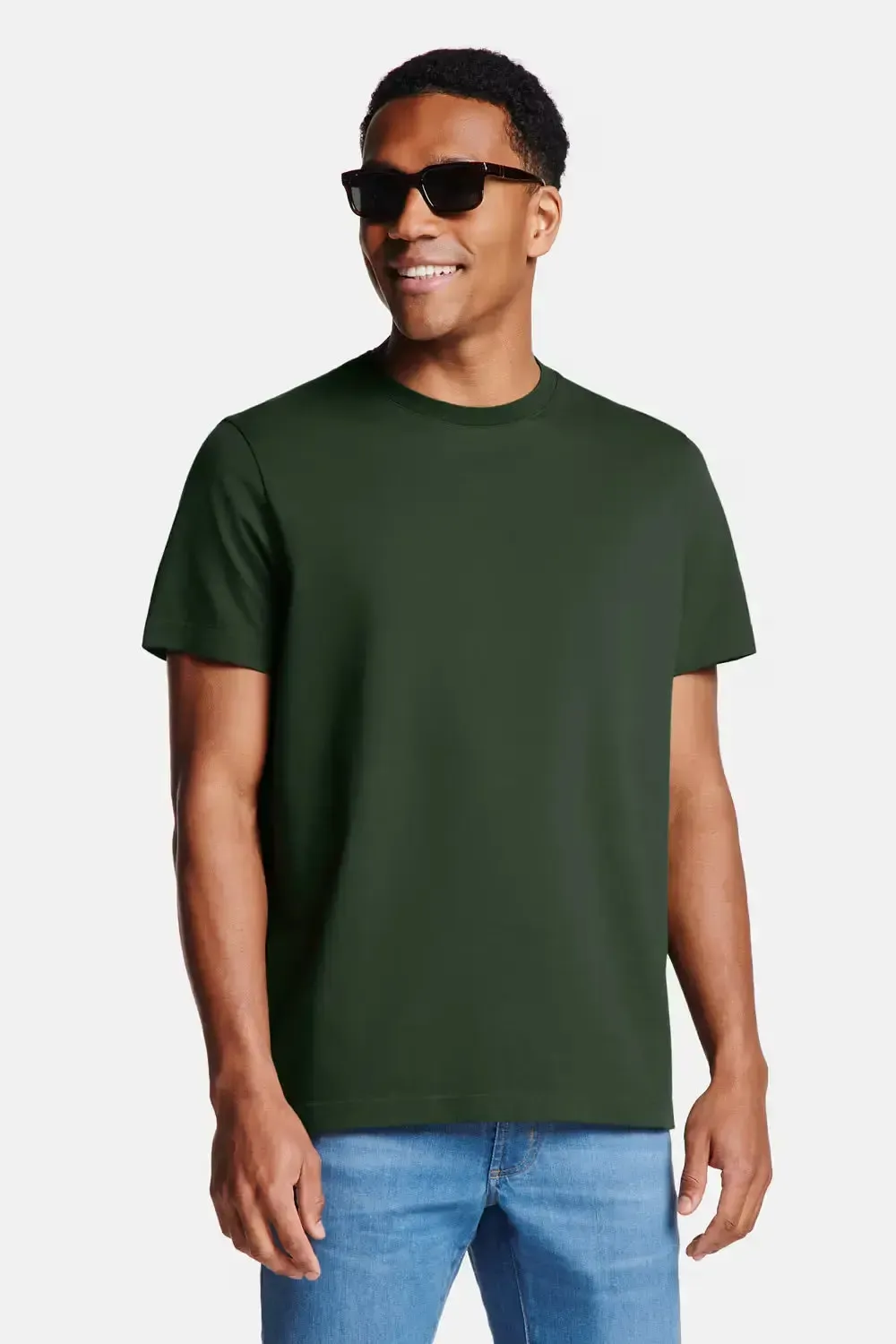 100% COTTON CLASSIC CREW NECK TEES